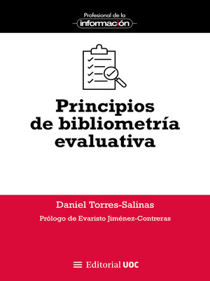 cover image of Principios de bibliometría evaluativa
